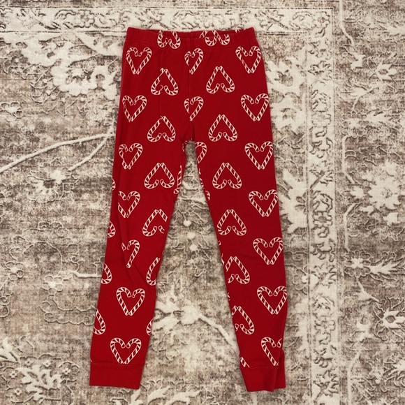 Carters Candy Cane Hearts Christmas Sleeper Set - Picture 4 of 8